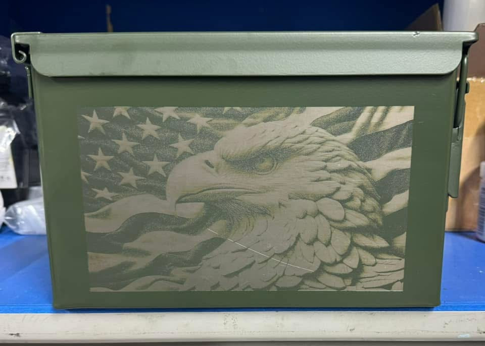 Custom Engraved Metal Ammo Cans 🔥
