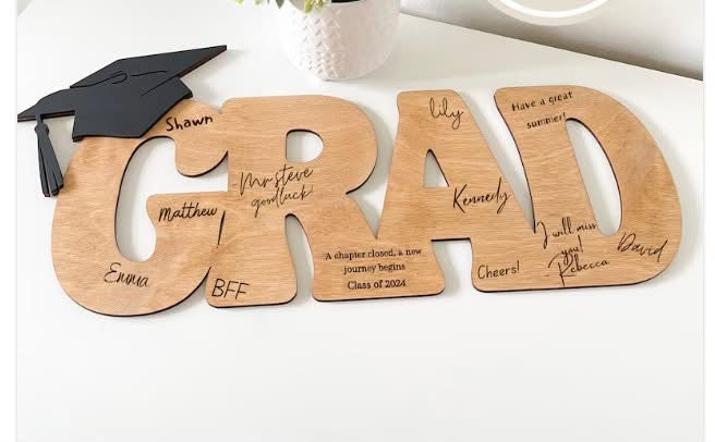 Graduation Signature Signs 🎓✨
