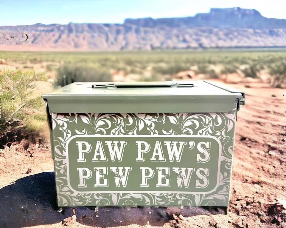 Custom Engraved Metal Ammo Cans 🔥
