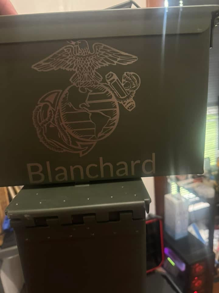 Custom Engraved Metal Ammo Cans 🔥
