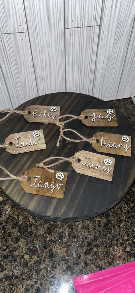 🏷️ Personalized Layered Name Tags ✨