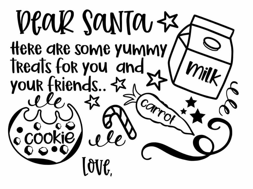 🎅 Personalized Santa Treat Trays 🎄🍪🥛